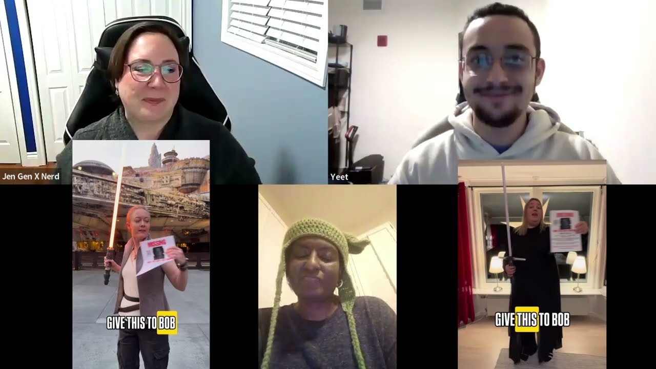 #TheHuntForBenSolo gathering a community around meaning - update on reach (audio issue)