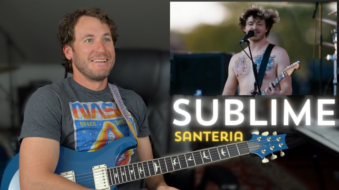 Реакция учителя гитары: Sublime - Santeria - Coachella 2024 с Якобом Новеллом