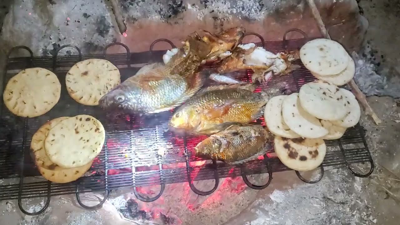 Uno de los gustos  y los Basiles que los damos en el río lempa