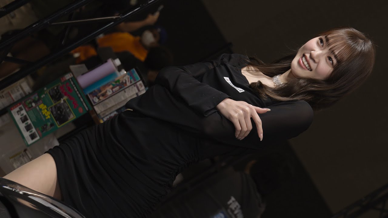 笑顔がキュートなキャンギャル！  名古屋オートフェスティバル2025   キャンギャル　橘香恋  FIEVILLEブース