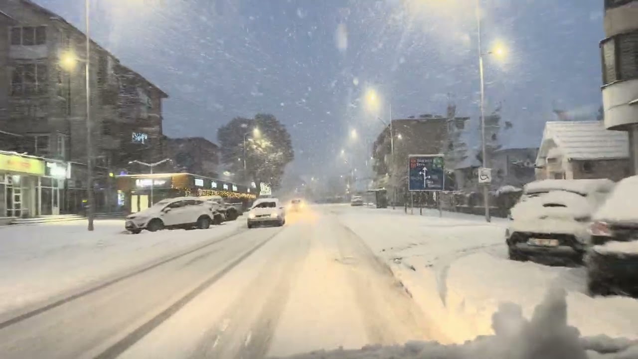 Prima zapada adevarata in Sebeș o ninsoare de poveste 03.01.2026 