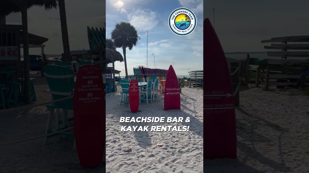 The beach is only minutes away when you live in Tampa Bay!