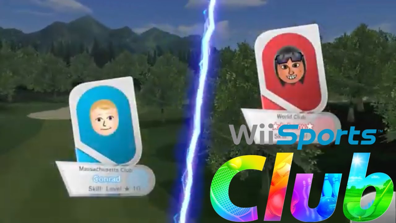 Wii Sports Club - Golf: Online Game