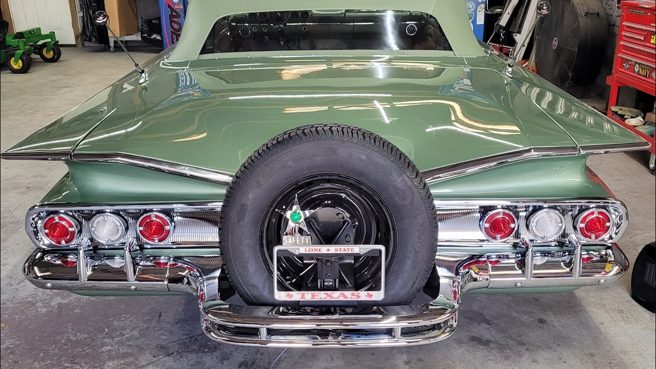 1960 IMPALA CONVERTIBLE CONTINENTAL KIT INSTALL / PART 2 / LOWRIDER / CONTINENTAL ENTERPRISE CANADA