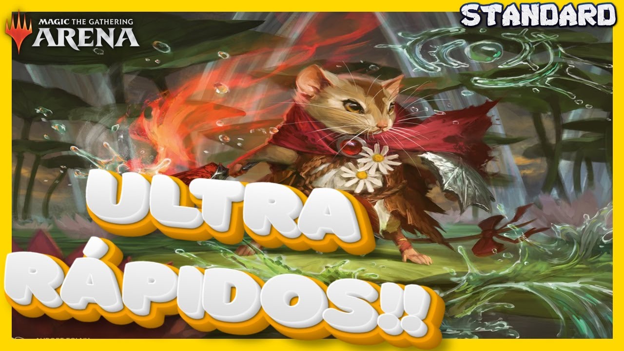 Ni SPEEDY GONZÁLEZ era tan rápido. Bloomburrow ratones