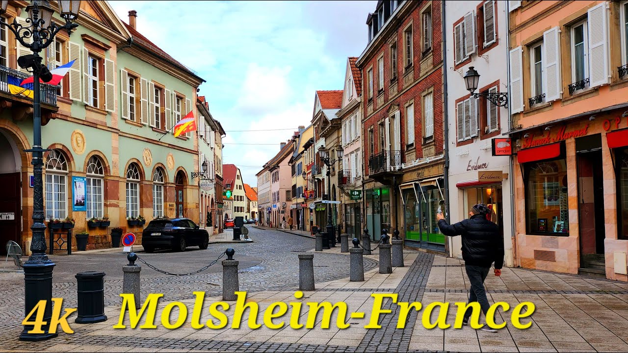 Molsheim- Alsace- France- walking tour