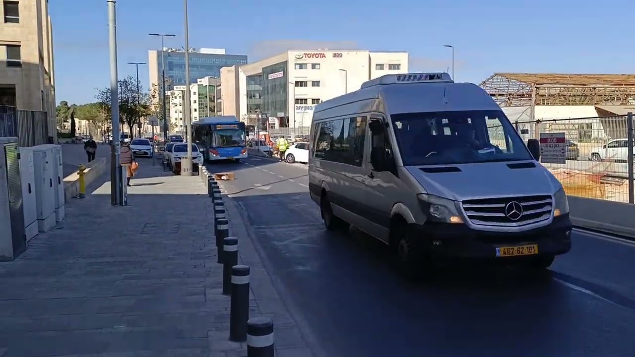 Buses in Jerusalem, Israel March 2026