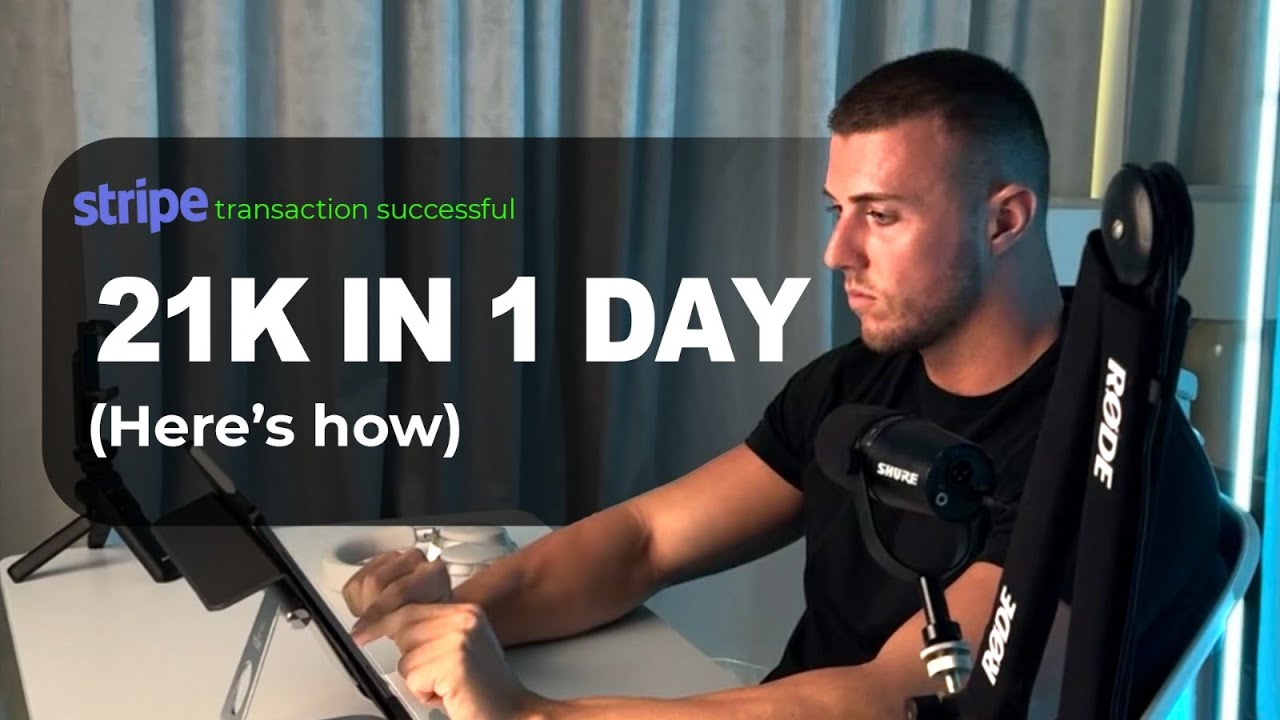 How I Earned £21,811.43 in a Single Day with My Online Coaching Business