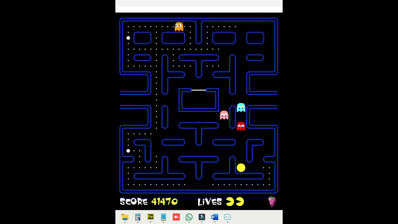 pacman nivel 7 de 11