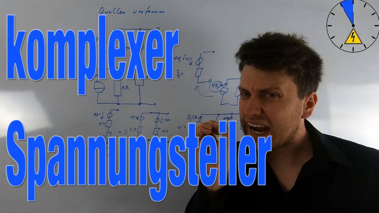 komplexer Spannungsteiler - komplexe Wechselstromrechnung