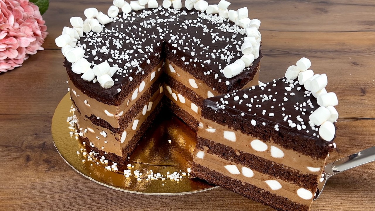 Самый нежный праздничный торт! Торт, который просто тает во рту!
