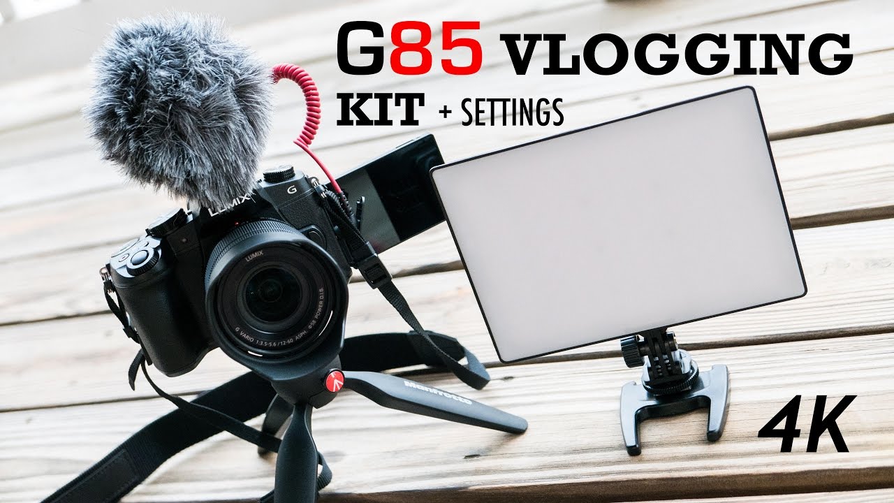 Panasonic G85 Vlogging Rig + Custom Settings!