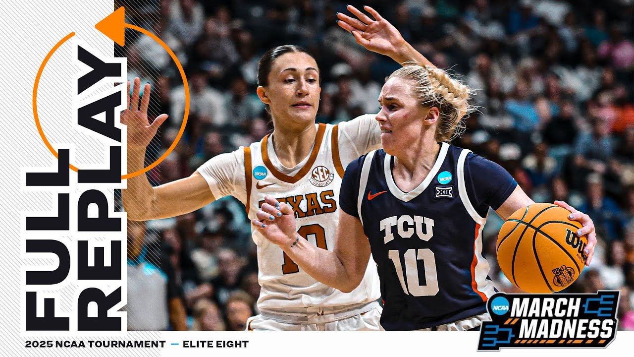 Texas vs. TCU - 2025 NCAA women’s Elite Eight | FULL REPLAY