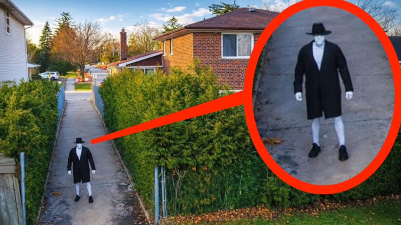 If you ever see the Mannequin Man in your neighbourhood, Run Away FAST!! (Your in Danger)