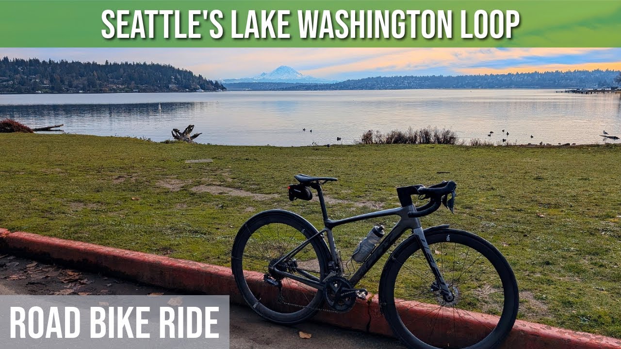 Cycling the Full Lake Washington Loop | Uncut Road Bike Ride w/ Commentary