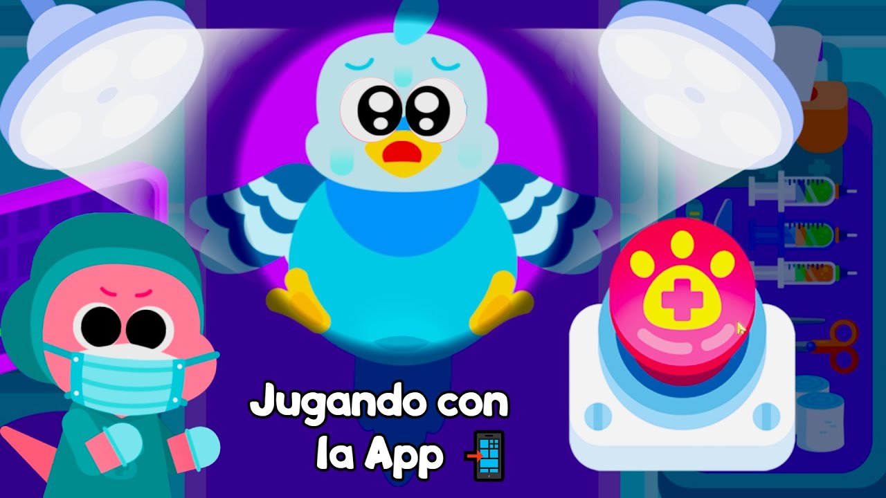 MAMA LORO tiene LORITOS 📲 APP HOSPITAL de ANIMALES COCOBI 