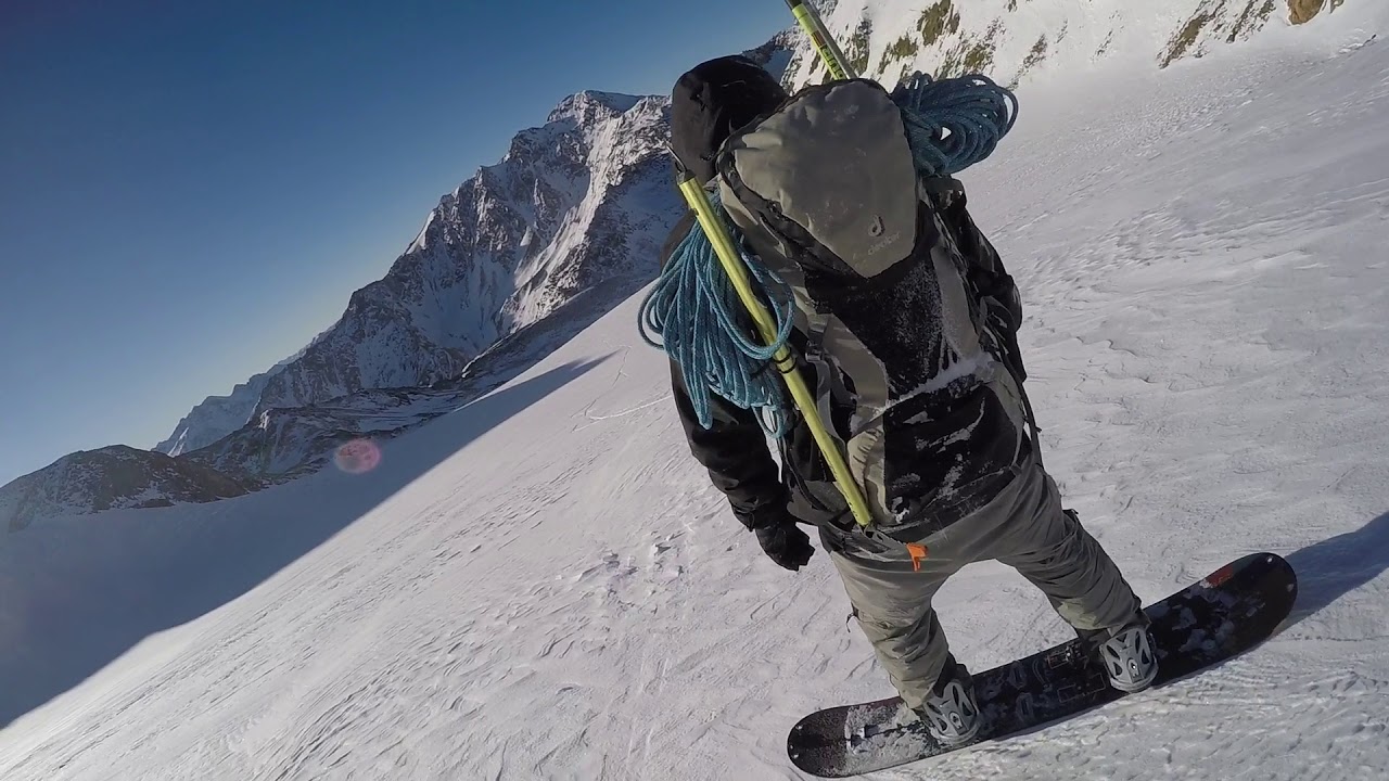 SIMILAUN (3606m.&uuml;.M.) Splitboard / Skitour 2017