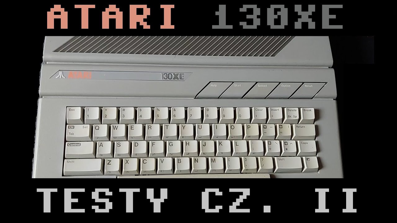 Atari 130XE: testy atarynki z dzieciństwa cz. II