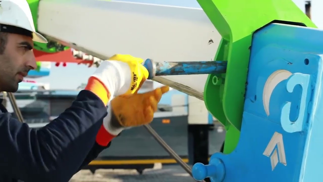 110 TON ASELKON CRANE VİNÇ ASK 335 TM L8+6 KATLANIR BOMLU TEST  ASELKON HİDROLİK VİNÇ - 444 77 42