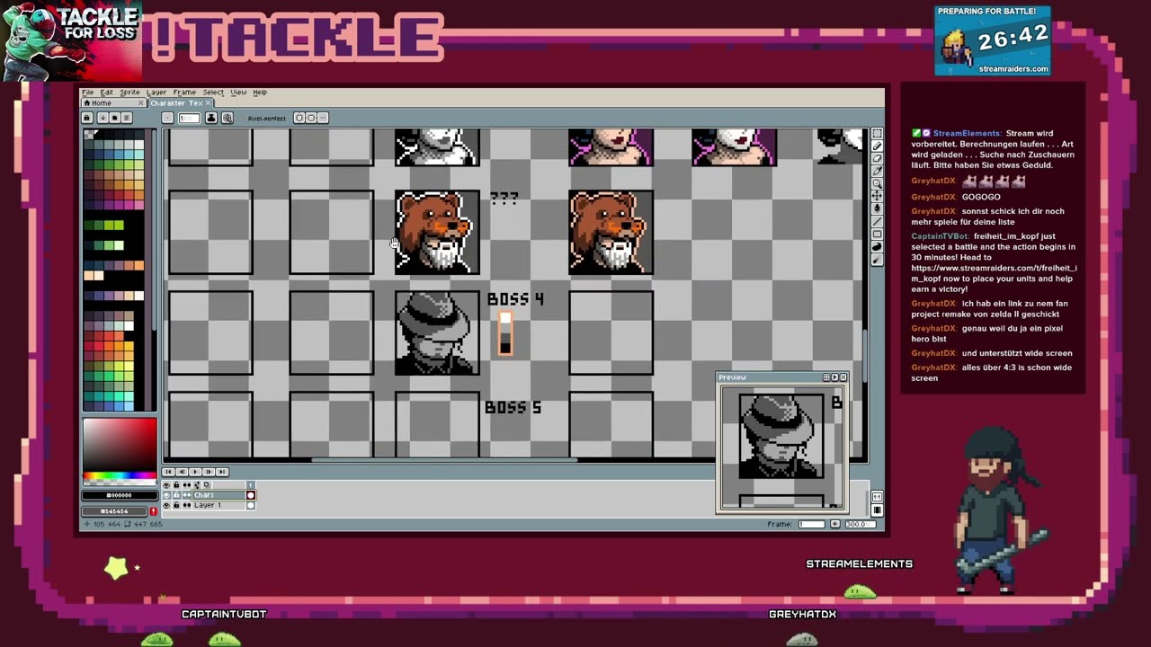 [GER] - [Pixel-Art] | Neue Charaktere | Aseprite | 30.07.2024