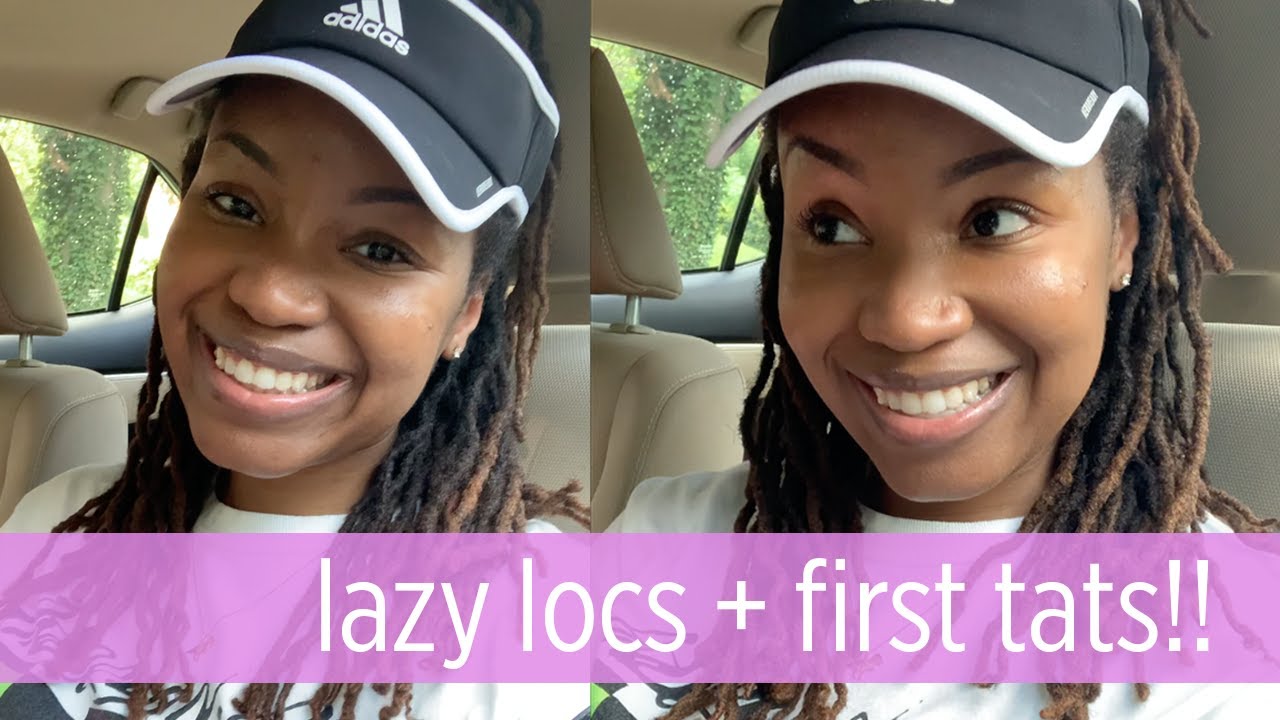 Lazy Locs + FIRST EVER TATTOOS!! // quick life update