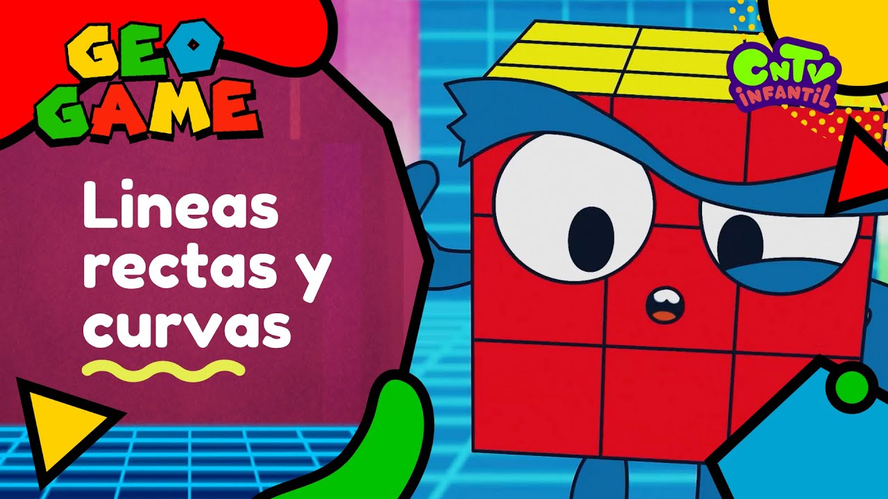 Geogame - Líneas rectas y curvas