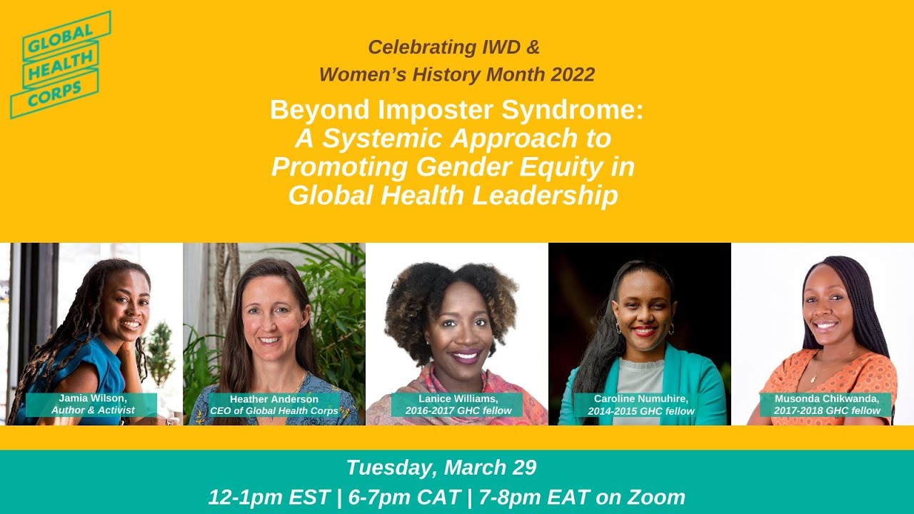 Beyond Imposter Syndrome: A Systemic Approach to Promoting Gender Equity in Global Health Leadership