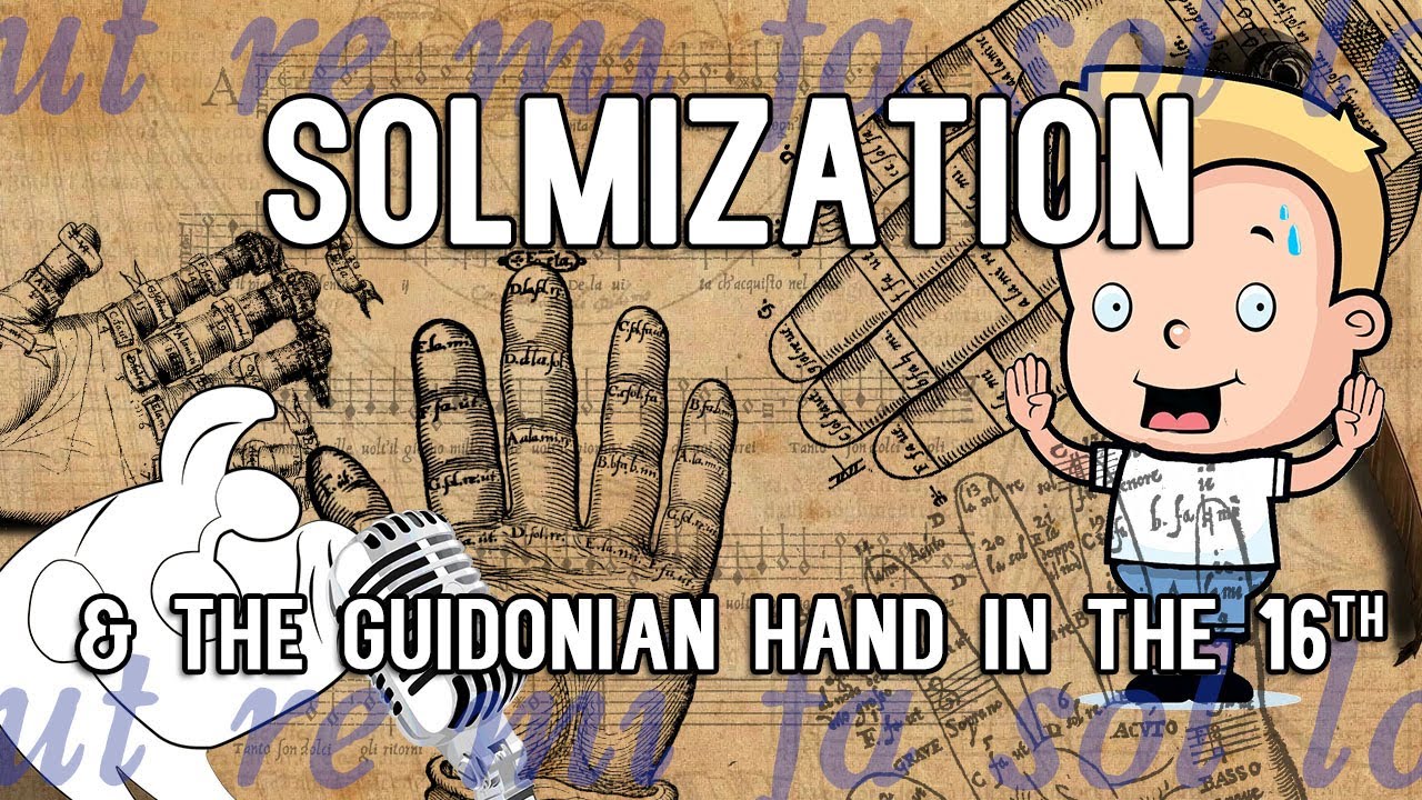 Solmization and the Guidonian hand in the 16th century