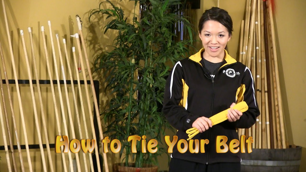How to Tie Your Belt at Kung Fu 4 Kids - KungFuNorthwest