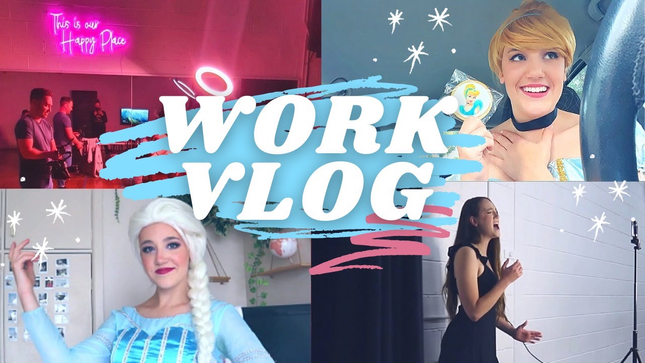 A WEEK IN MY WORK LIFE VLOG: Princess Parties and Auditions