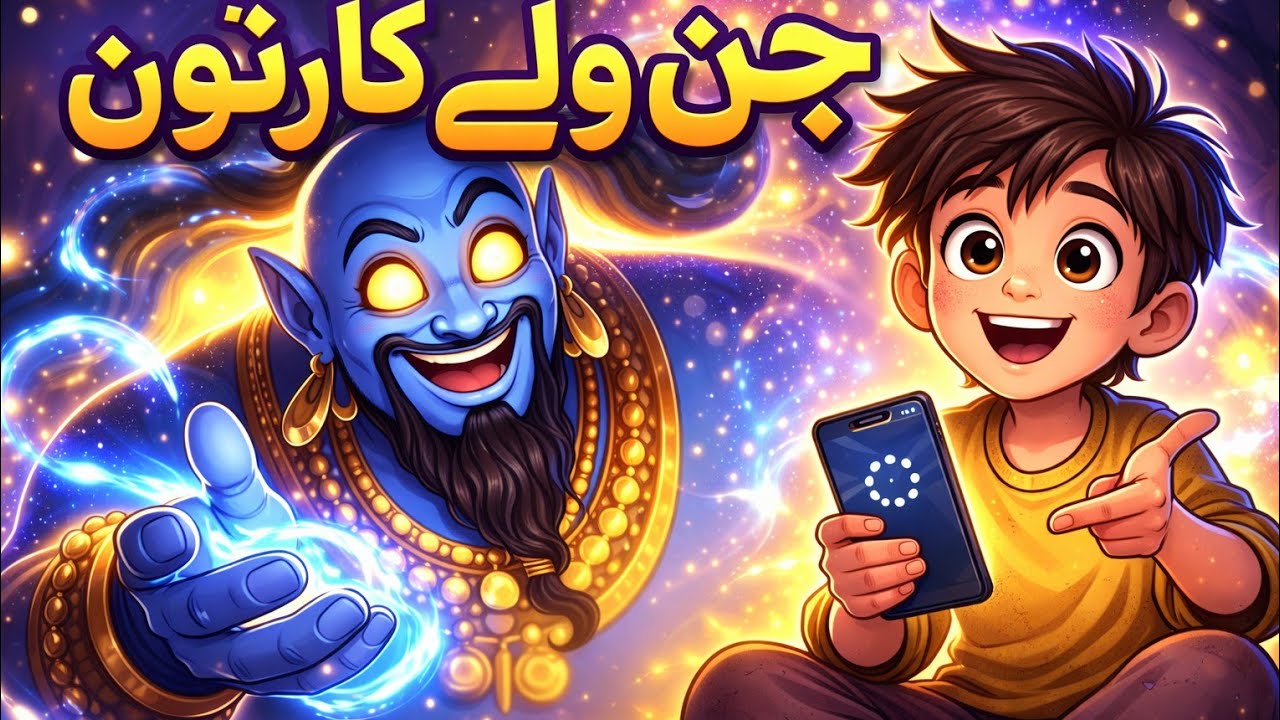 Jinn and the Child | Short Cartoon Story