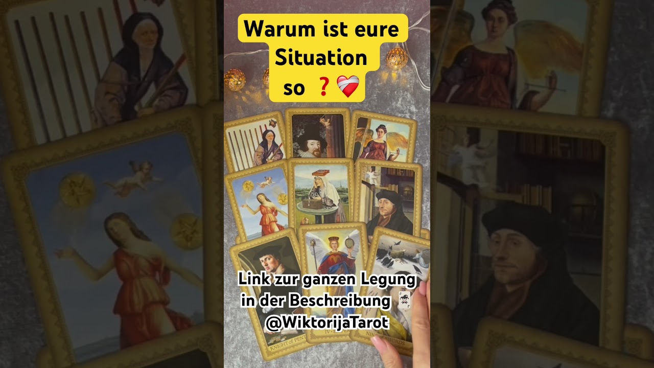 #tarotlegung #kartenlegen #orakel #pers&ouml;nlichelegung #liebesorakel #tarotreader