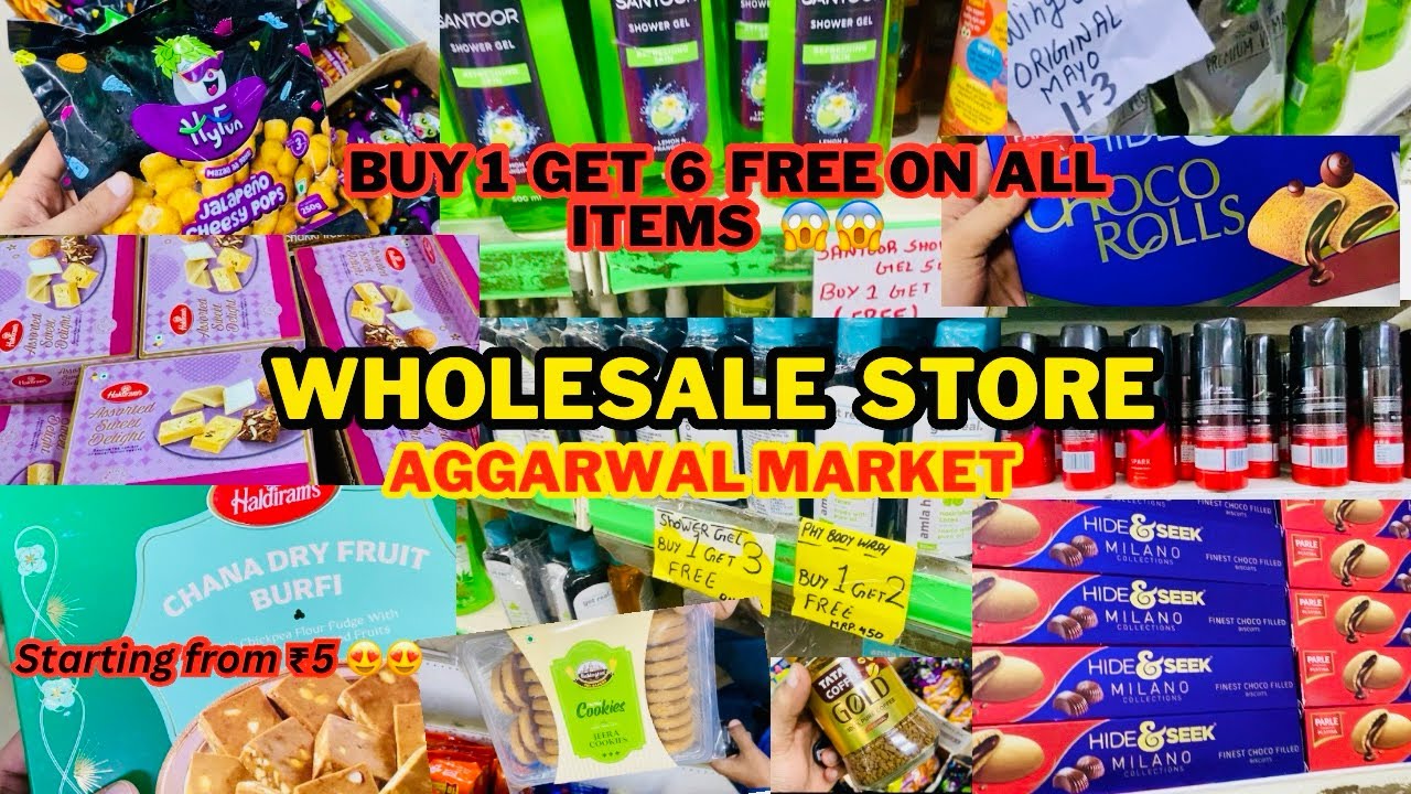 Wholesale Store Aggarwal super market| Cheapest Grocery Store |Wholesale prices | Delhi