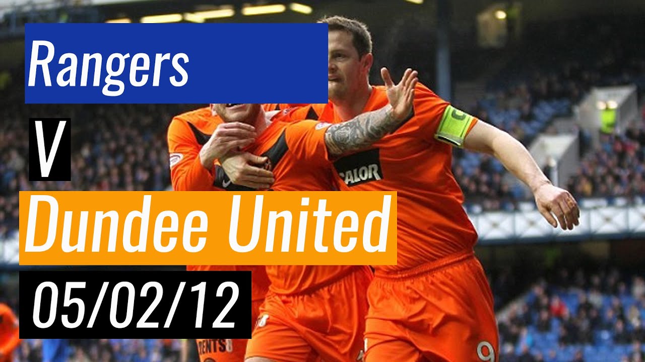 Rangers v Dundee United - 05/02/12 - Scottish Cup
