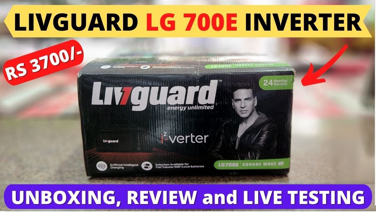 Livguard LG700 Inverter UNBOXING, REVIEW and LIVE TESTING - CHEAP and BEST Inverter For HOME in 2022