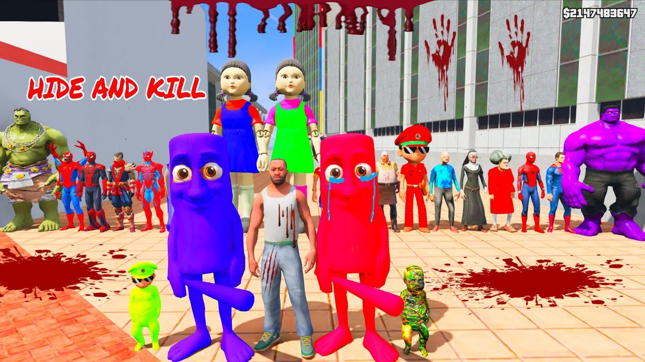 FRANKLIN PLAY HIDE AND KILL IN INDIAN BIKE DRIVING 3D