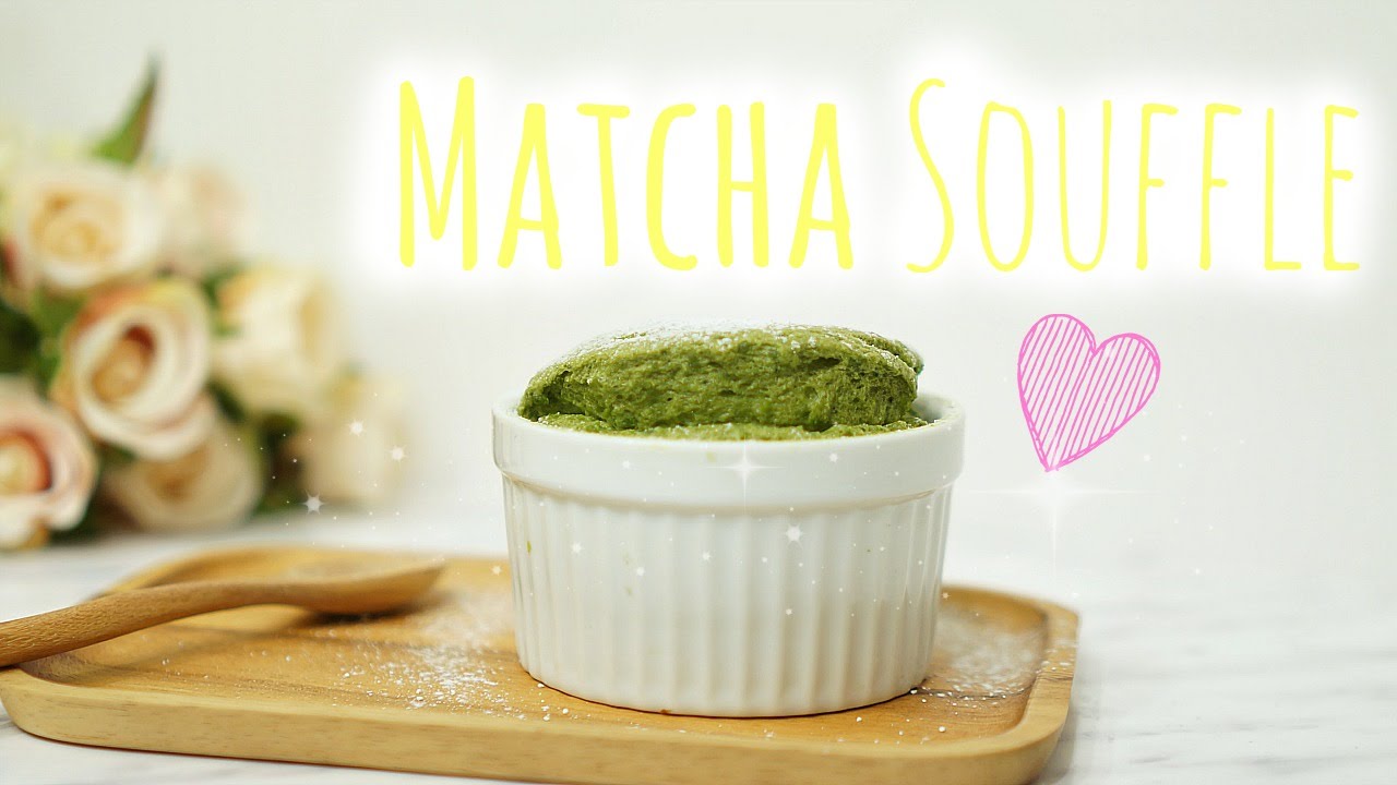 Matcha Souffle │抹茶梳乎厘 - Peachy Bunny Bakes