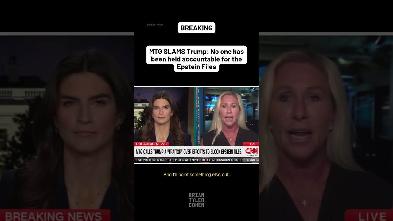 MTG SLAMS Trump: No one has been held accountable for the Epstein Files