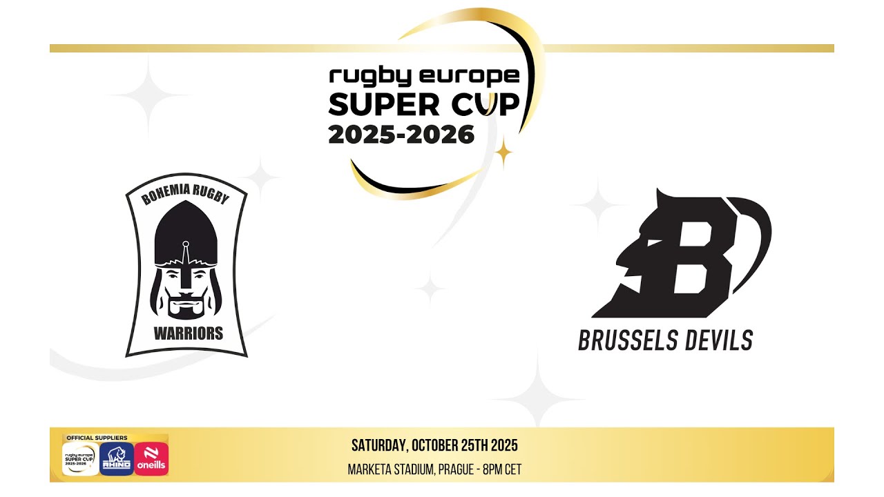 BOHEMIA RUGBY WARRIORS v BRUSSELS DEVILS  - RUGBY EUROPE SUPER CUP 2025/26