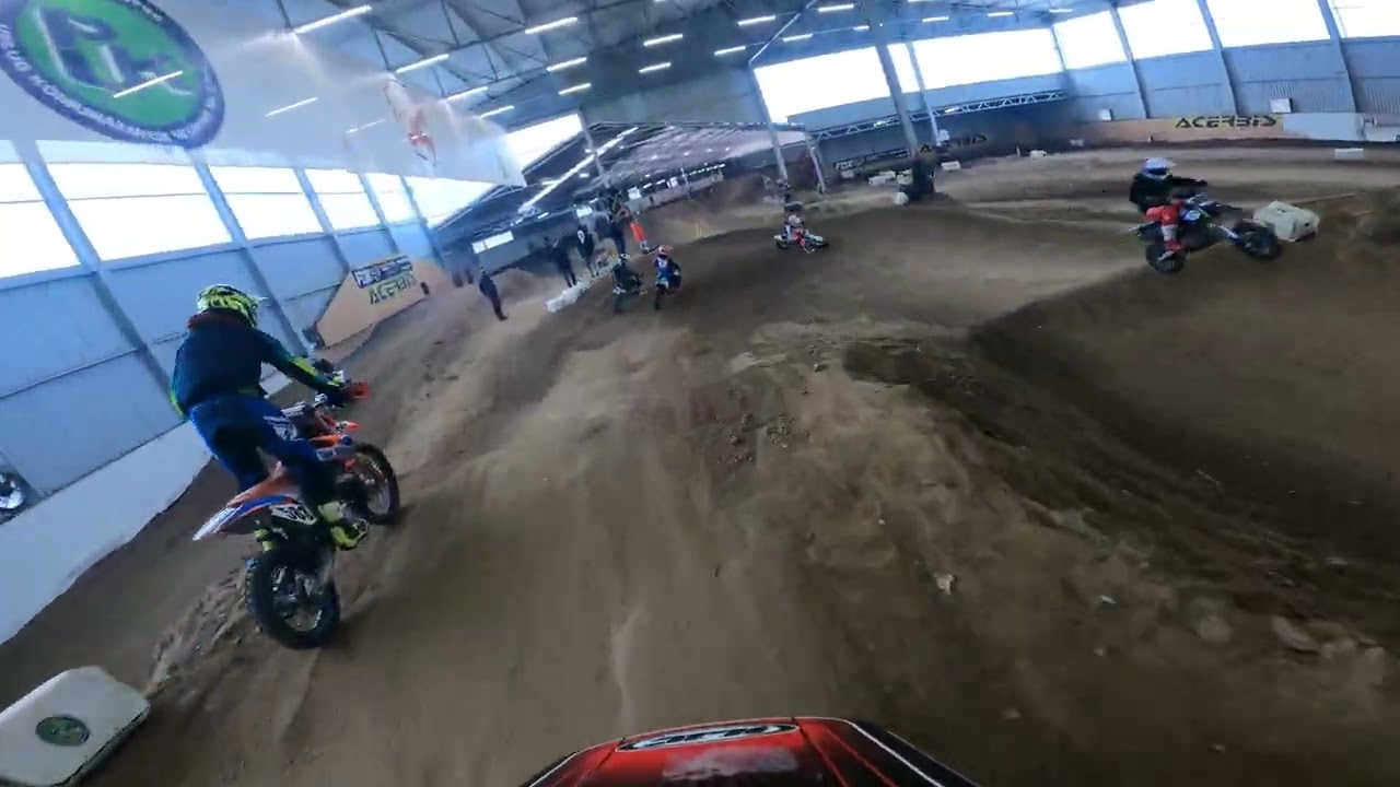 test Pitbike ThumpStar TSR 140 supercross PUK Arena Lipno GoPro camera