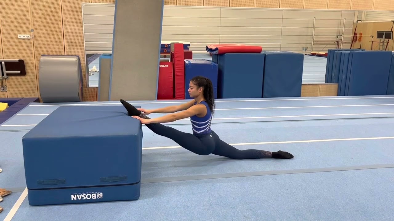 First Gymnastics Training in Six Months! ~ Olessya Dadema