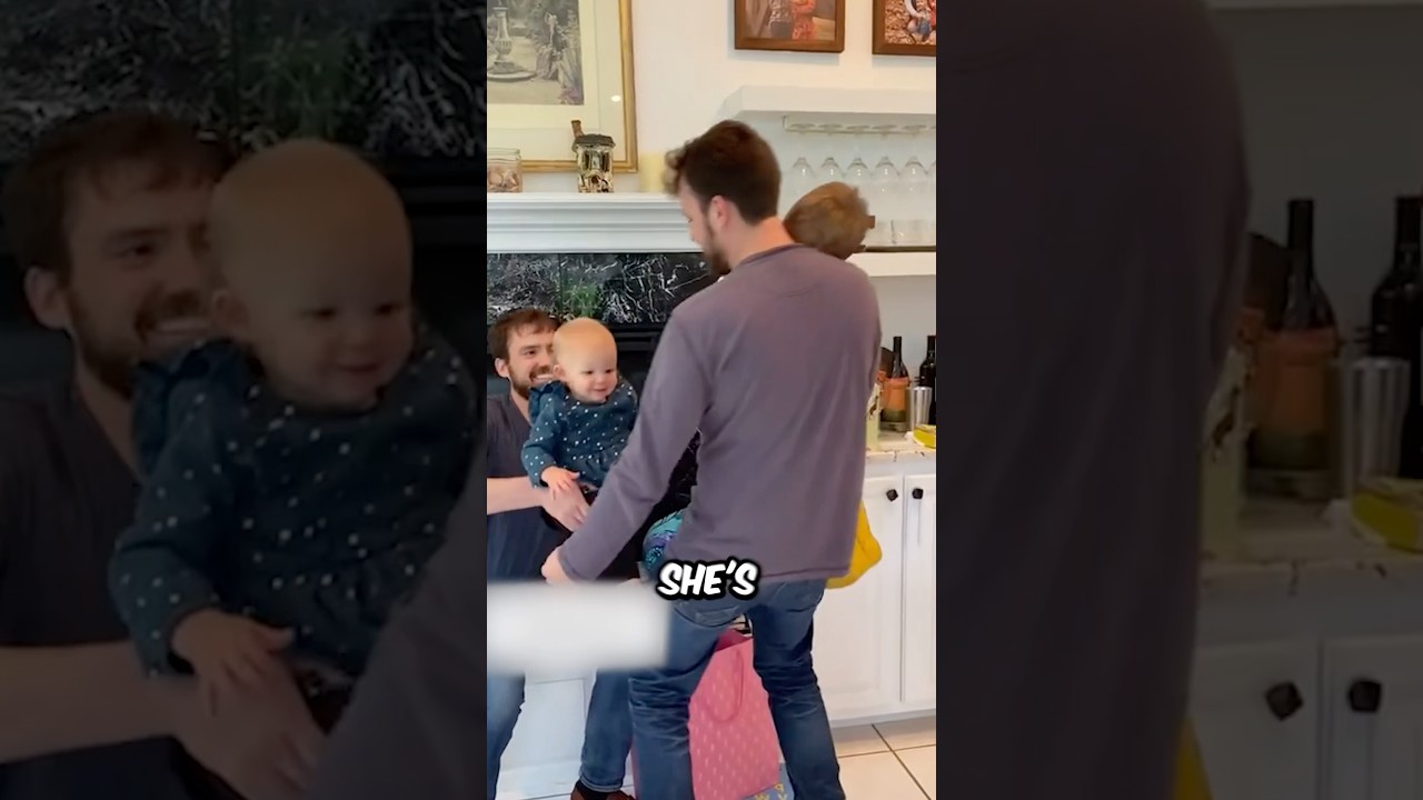 Эти идентичные близнецы сбивают своих детей с толку! 🤔 😂
