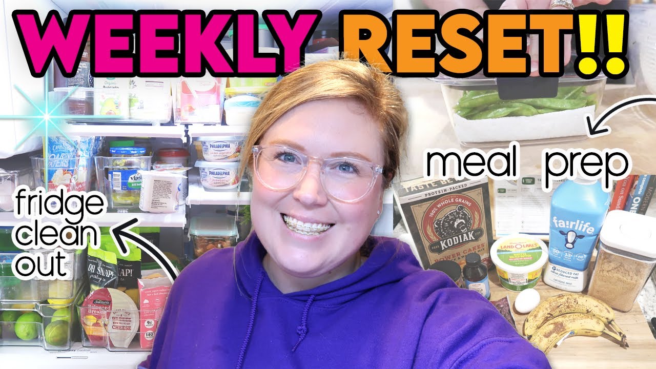 🧡*NEW* Reset the house with me for the week! 🌟 