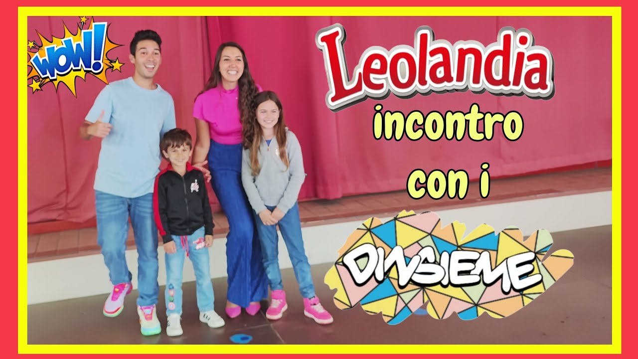 Incontriamo i @DinsiemE a Leolandia !!!! Erik e Dominik  ❤️ #familyvlog #DinsiemE  #love