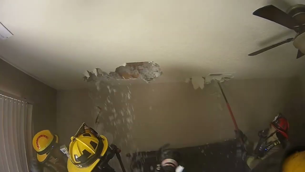Firefighter Helmet Cam Nozzle POV