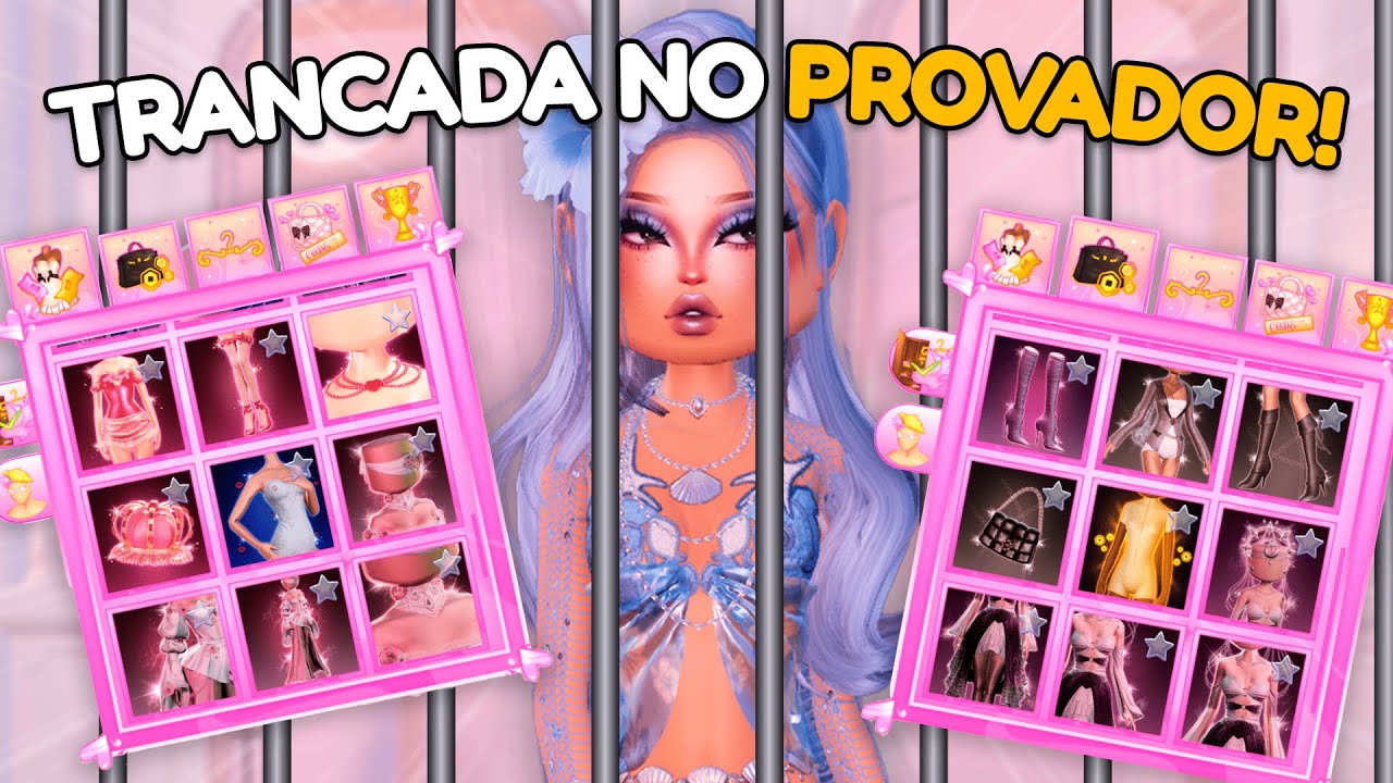 Jogando DRESS TO IMPRESS mas eu NÃO POSSO SAIR DO PROVADOR!