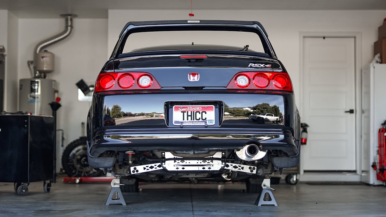 Installing a NECK BREAKING Honda Mod! | RSX Subframe Brace & Control Arms