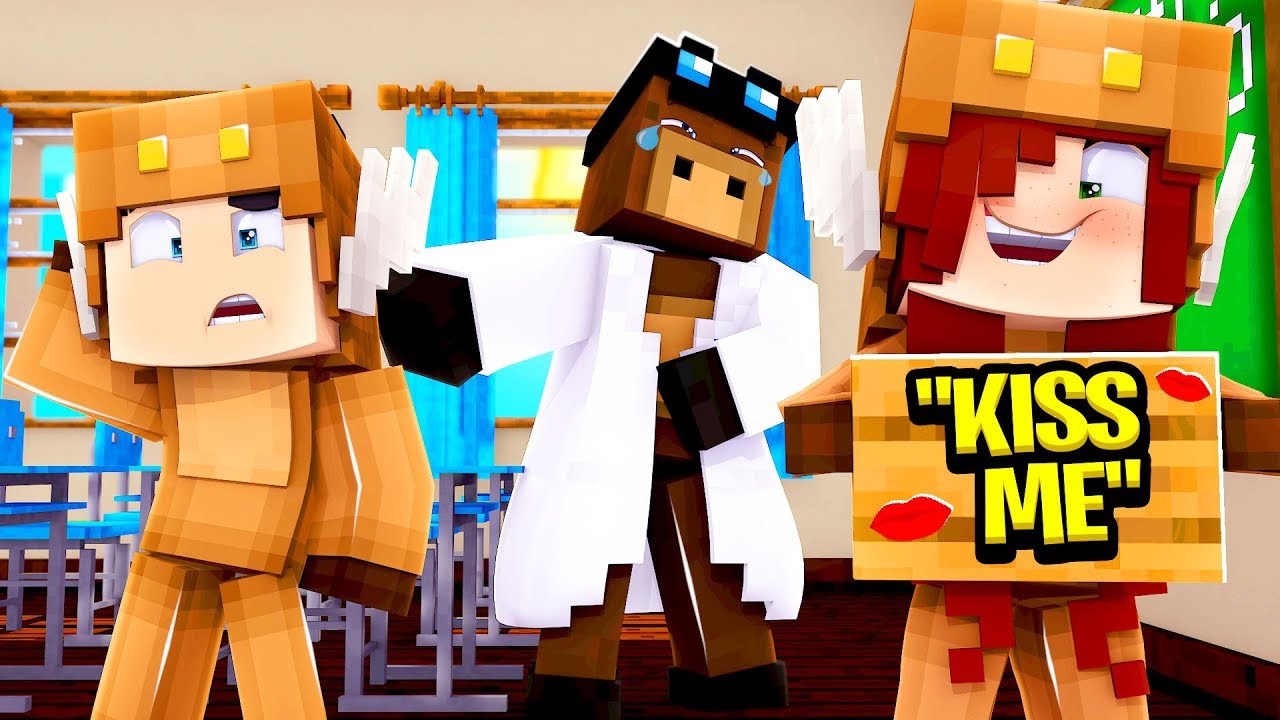 Minecraft Daycare - BABY GIRLFRIEND TRUTH OR DARE KISS! w/ MooseCraft (Minecraft Kids Roleplay)