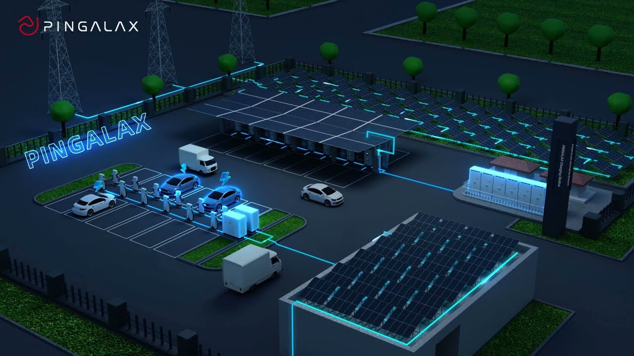 PINGALAX Integrated Solar-Storage-Charging Station