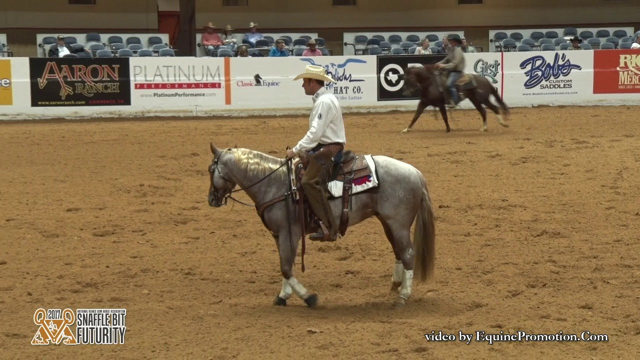 Bet He Sparks ridden by Clayton M. Edsall  - 2017 Snaffle Bit Futurity (Cow Work, IO/LO FINALS)